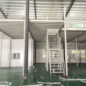 SGS Steel Beam Mezzanine Rack 4500kg Steel Mezzanine Floor Construction