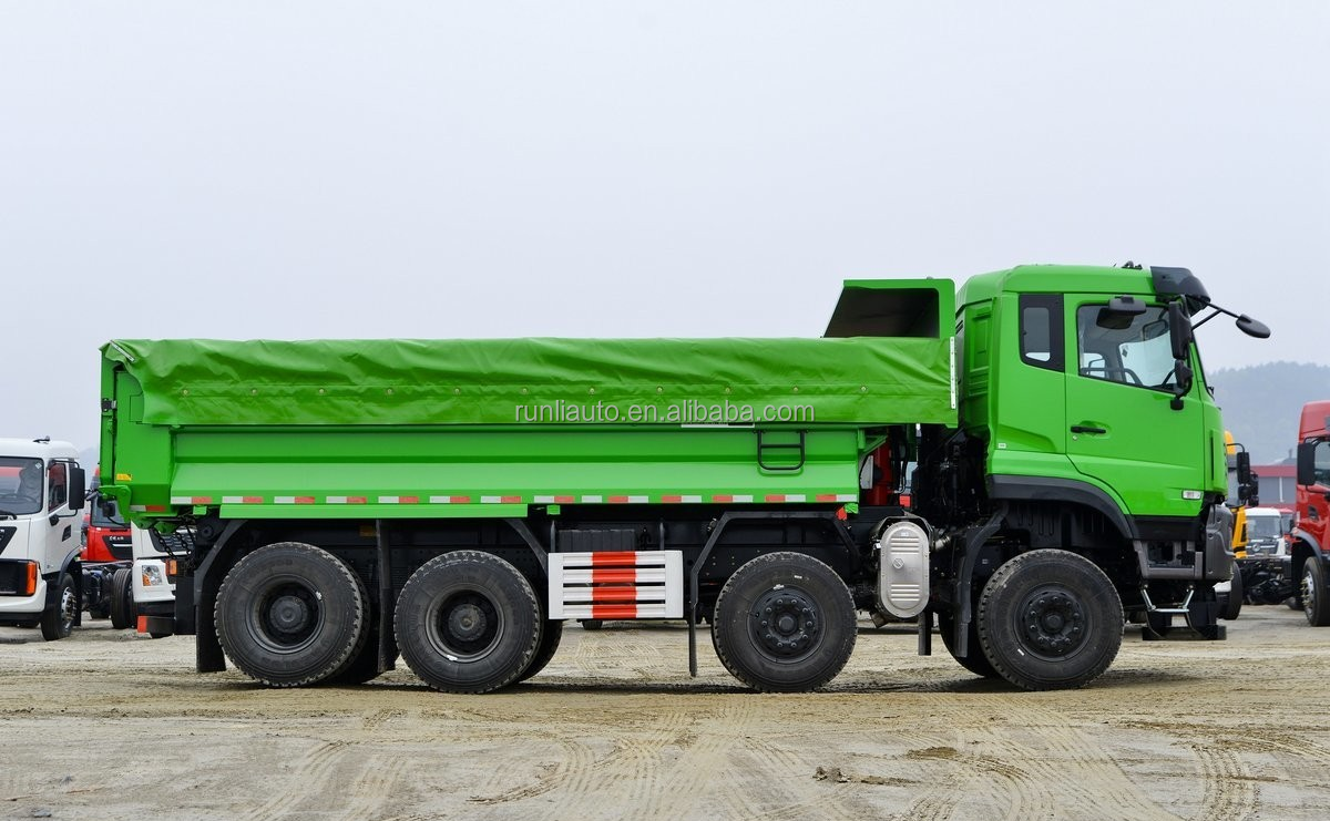 China Factory Supply DFAC DongFeng TianLong KC Heavy Duty 8X4 4wd Mining Dump Tipper Trucks Dump Truck