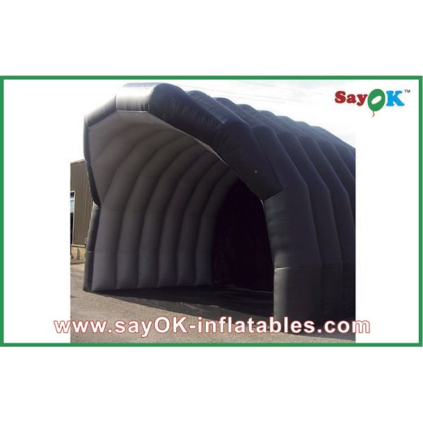 Buy Inflatable Air Tight Tent Building Black Large Inflatable Tent House For Camping at wholesale prices
