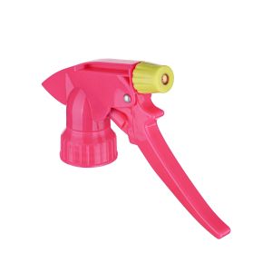 28/400 Universal Spray Pump Head - Bright Pink Long Handle, Suitable For