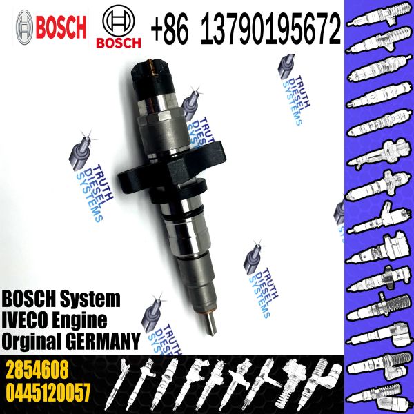 0445120057 2854608 504091505 Common Rail Diesel Fuel Injector for R210LC-7 R250-7 R290-7 QSB6.7