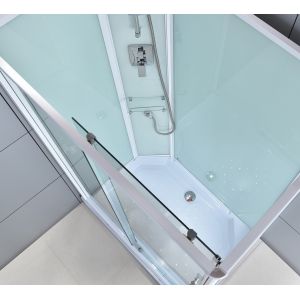 Aluminum Frame Square Shower Enclosures 800x800x1900mm