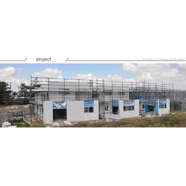 Light Gauge Steel Structure Prefab Bungalow