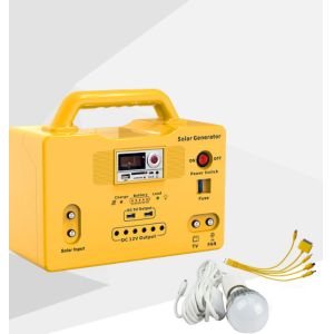 USB 30w 18v Off Grid Solar System Kit Home Use