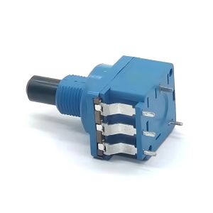 WH116AK Carbon Film Rotary Potentiometer With Push Switch For Electronic