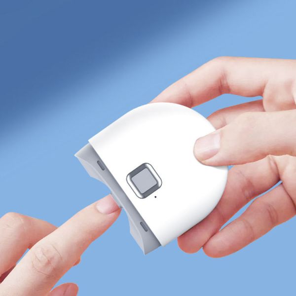 Electric Rechargeable Toes Finger Nail File Manicure Cutter Automatic Adult Kid Infants Baby Nail Trimmer With Led Light