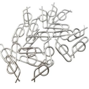 304SS Jacobs Ladder Pin Rue Clip Stainless Steel 3/8" Sprint Car Quick Release