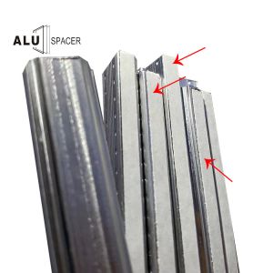 ABM Aluminum spacer bar with high adhesive butyl tape