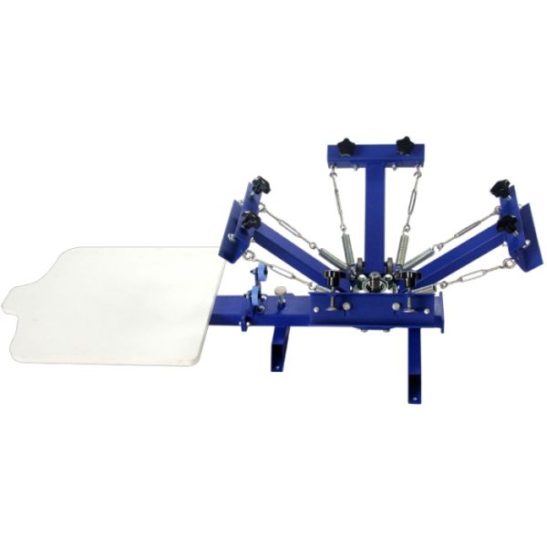 Manual 4 Color Screen Printing Press