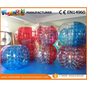 Human Sized Soccer Bubble Ball Inflatable Zorb Ball Heat Sealed 1 Year Warranty