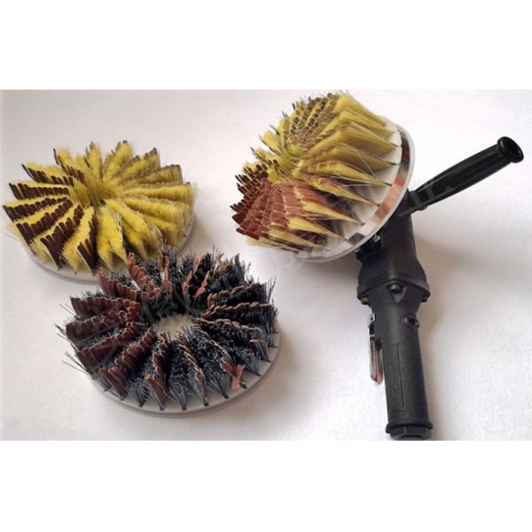 80# 120# 180# 240# 320# Grit Sisal Sandpaper Polishing Disc Brush Electric