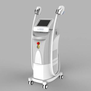 White Vertical IPL SHR Elight Skin Rejuvenation Machine For Hair Removal