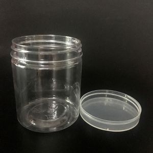 China Customized Elegant Smooth Plastic Beauty Jar with Pressure Sensitive Gasket on sale