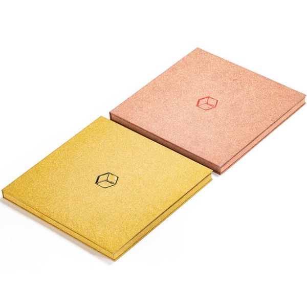 Buy Glitter Empty Cardboard Eyeshadow Palette For Cosmetic Packaging at wholesale prices