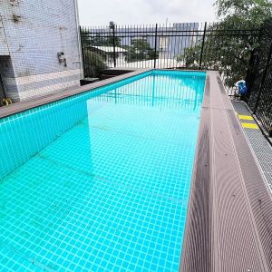 Easy Install 40 Feet Shipping Container Swimming Pool With Acrylic Window and