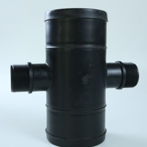 Easy Installation Irrigation Pipe Tee Variable Diameter Double Filament Cross