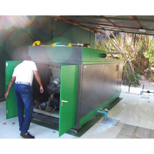 300kg Food Recycler Fully Automatic Composter Kitchen Waste Machine