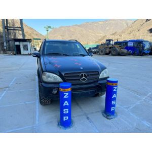 Fixed Bollard 800mm Intercept Height 3mm-5mm Thickness Yellow