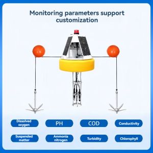 Ocean Lake Water Quality Detector Environmental Monitoring Station Buoy Type