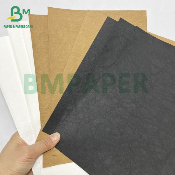 0.55mm Recyclable Washed Anti Tear Washable Paper Fabric Rolls