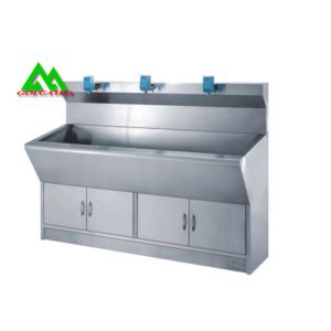 Floor Mounted Hospital Ward Equipment Cleaning Tank Furniture Abrasion