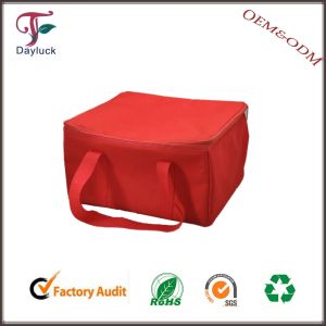 China Folding thermal lined cooler bag with stand size on sale