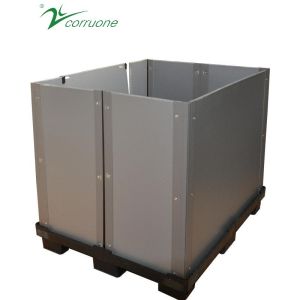 HDPE Automotive Plastic Coaming Box Collapsible PP 300kg Capacity