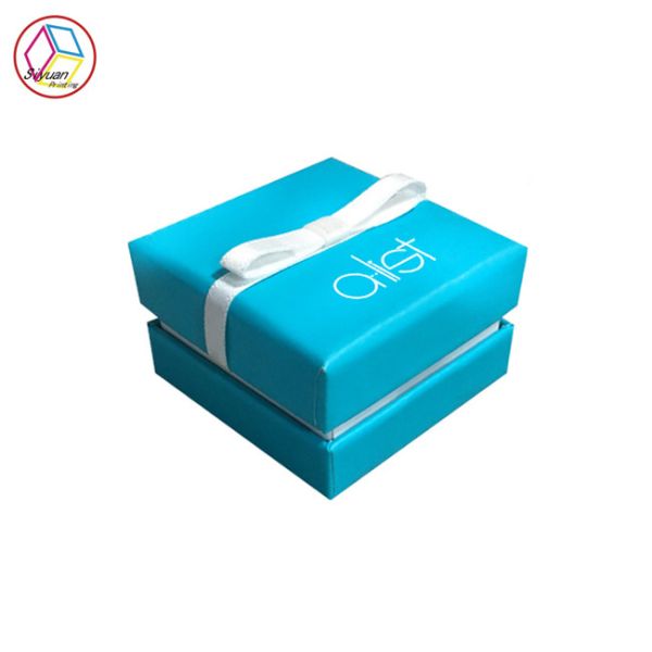 Buy Luxury Jewelry Paper Gift Box / Necklace Presentation Box Velvet Insert at wholesale prices