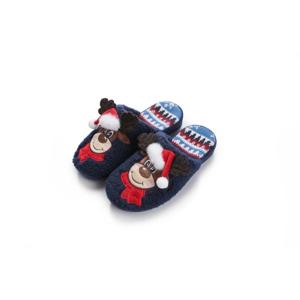 Cozy and Supportive Kids Indoor Slippers with High-Density Memory Foam and Breathable Knitted Upper