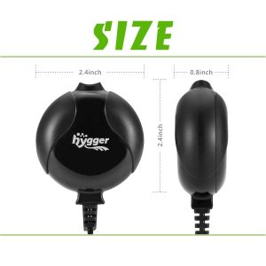 Rechargeable Silent AC 110V Hygger Air Pump