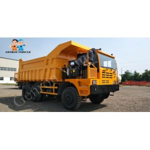 CAMC 8900x3400x4050mm 6x4 90T Mine Dump Truck Export To Botswana Mining