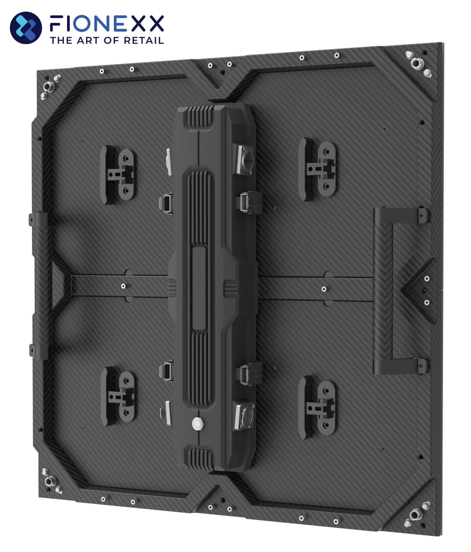 Low-Power Design Carbon Fiber Panel Frame Designed To Be Lightweight All In One