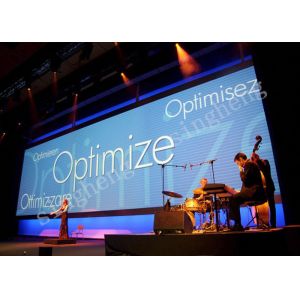 Quality Indoor P4 HD Led Screen SMD2121 LED Component AC110 / 220V Input Voltage for sale