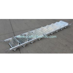 Scaffolding ladder 9 steps Ringlock scaffold stair case 450*2370mm with 50mm