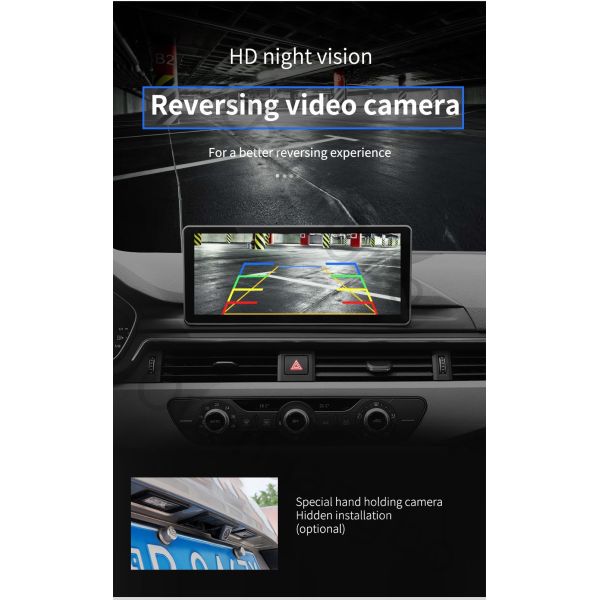 Ouchuangbo car audio gps navi system for 8.8 inch Audi A4 A5 2009-2016 android 9.0 OS 4GB+64GB octa 8 core