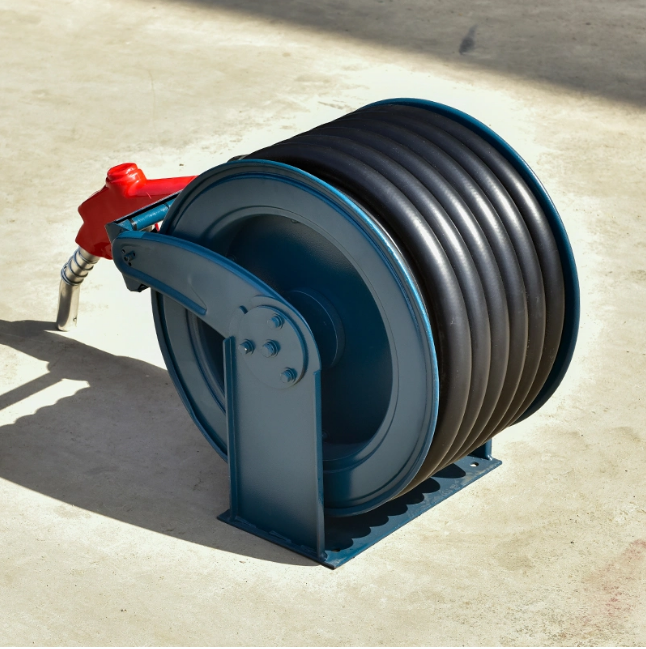 Self Sealing Fuel Reel Limit Reel With 1" 15m Hose for Long Lasting Performance