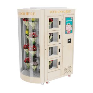 China Cooling Floral Vending Machine Automatic For Last Minute Valentines Day on sale