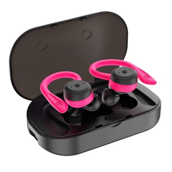 Buy  				2019 Fashion Handsfree Waterproof Noise Cancelling Bluetooth Earhook Earphone 	         at wholesale prices