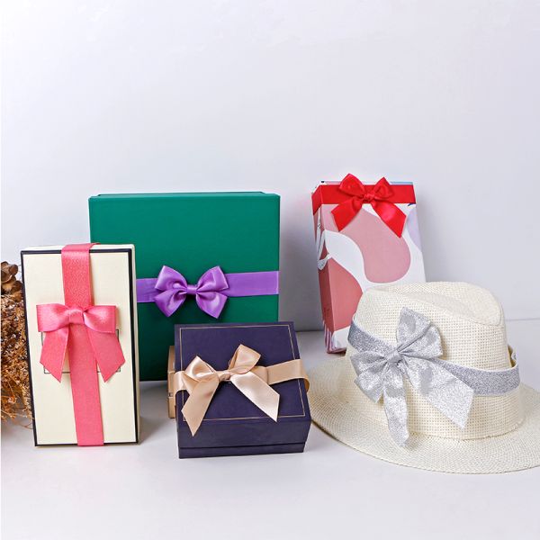 MSD Customized Pull Bow for Perfume Bottle Pre Tied Decorative Ribbon Bows