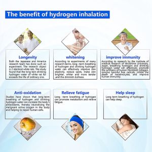 Healthcare Hydrogen Inhalation Machine Aluminum Alloy 600ml