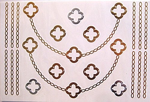 Buy Metallic body art tattoo at wholesale prices