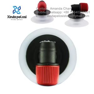 Custom Size Plastic Bag In Box Spout Cap With Connect Outlet