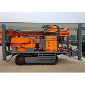 Water Well Borehole Percussion Drilling Machine 260 Meters Depth