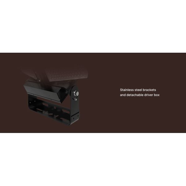 High Power LED Sports Lighting With Rotatable Design IP65 Rating Wireless Control And Stainless Steel Bracket