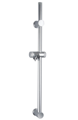 Buy stainless wall mount shower sliding bar set rainshower pipe chromed at wholesale prices