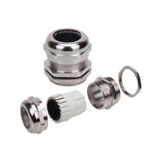P68 SS304 Stainless Steel Cable Gland GlPG Type Metric Size NPT Thread