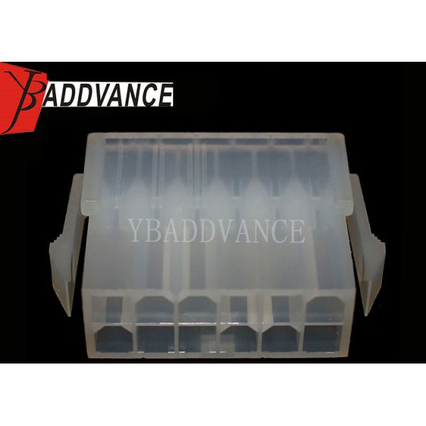 White 12 Way Automotive Electrical Connectors Unsealed 39-01-2121 39012121