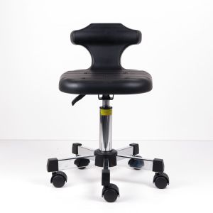 China Polyurethane Ergonomic ESD Chairs Stools With Small Backrest And Save Space on sale