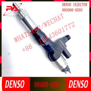 Quality Electric Fuel Injector 095000-6593 For Hino J08e Engine 23670-E0010 for sale