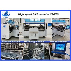 High speed LED surface mounting 34 PCS heads tubes making pick and place machine